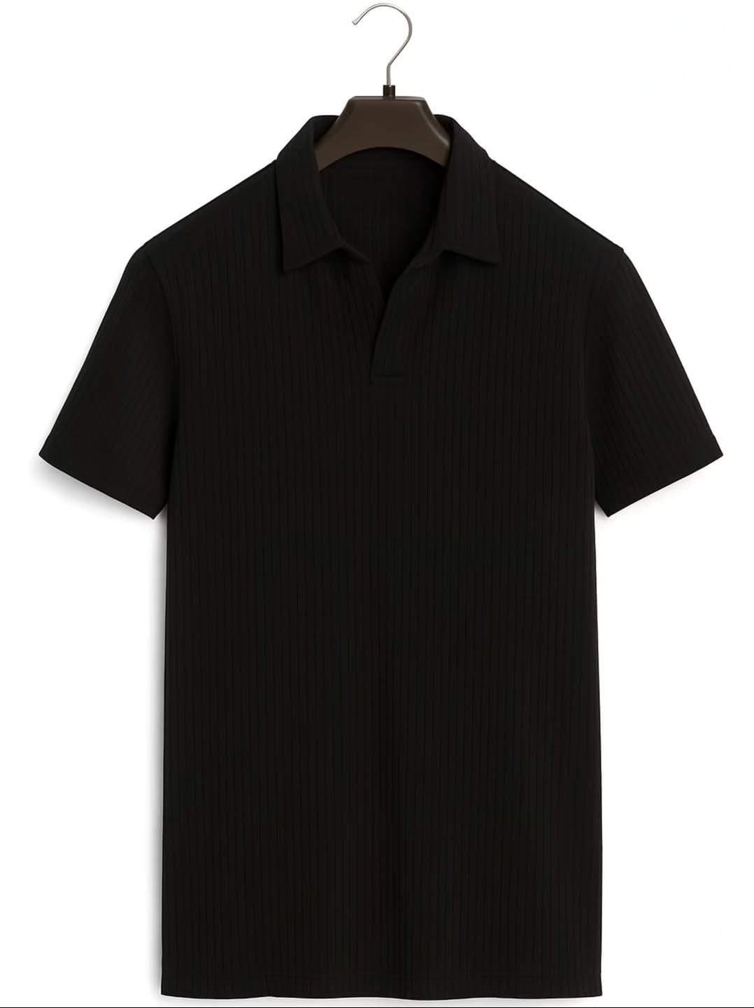 Slim Fit Textured POLO